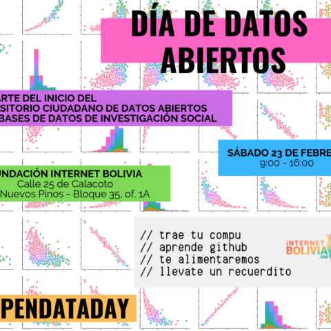 FACEBOOK OpenDataDay Bolivia La Paz ODD Dia de datos abiertos