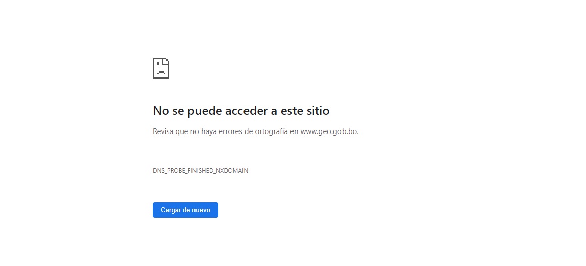 El país se quedó sin su base de datos abiertos, suspendieron el portal GeoBolivia