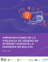 tapa aprox de la viol de género en internet durante la pandemia